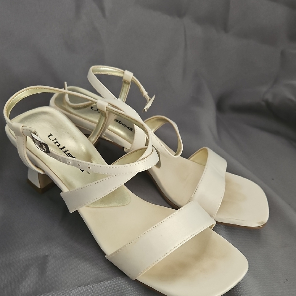 Unisa Ivory Strappy Sandals